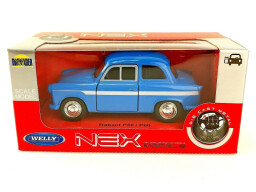 Welly Trabant P50 / P60 1:34 modrý